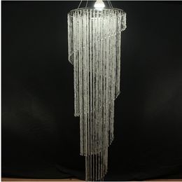 Clear Crystal Chandelier Swirl for Wedding Decoration Party Decorations Romantic Chandelier Free Shipping