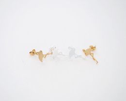 1pc 2016 New Fashion Jewellery Earrings Arrival Cute Animal Flamingo Earrings Brass Stud Earrings for Women Party Gift E091