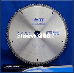 10" inches professional TCT circular saw blade for wood 254 x 3.0 x 40T x 30