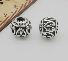 Free 100Pcs Tibetan Silver figure Spacers Beads For Jewellery Making 9.5x10mm