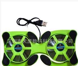 Best price Mini USB 2-Fan Octopus Laptop Notebook Fan Cooler Cooling Pad