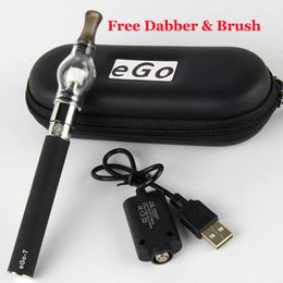 eGo T Wax Vaporizer Glaskugelstifte Starter-Kits Ego Case Wax Dab Zerstäuber Evod Batterien E Cig