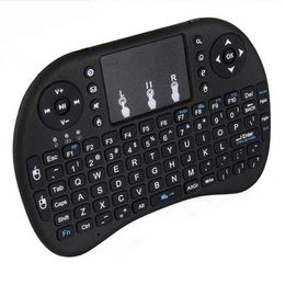 top popular Rii i8 Air Mouse Multi-Media Remote Control Touchpad Handheld Keyboard for TV BOX PC Laptop Tablet 2024