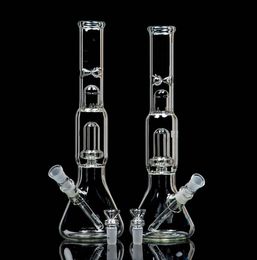 2016 Sexy 15.7 inchs thick bong BEAKER WITH UFO PERCOLATORS showerhead perc Showercap Perc water Pipes pipe ZOB style bongs free shipping