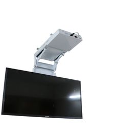 32-75inch drop down lift Motorised electric outwards model hidden ceiling TV mount lift for home and conference room and hotel and meeting use flip up lift