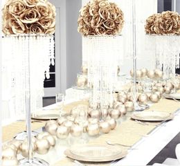 New fashiono silvery flower/feather stand Centrepieces with bowl for wholesale