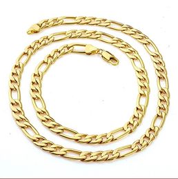 NEW FINE YELLOW GOLD JEWELRY Classic men's 14k yellow solid gold necklace chain 23 6inch276r