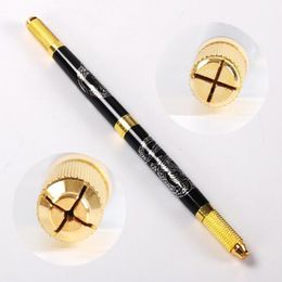 2pcs Permanent Makeup Manual Pen 3d Embroidery Best Selling Handle Microblading Tattoo Pen For Eyebrow/Lip