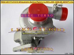 TD04 49177-01500 49177 01501 MD168053 MD168054 Oil cooled Turbo For Mitsubishi SHOGUN Delica Pajero L200 L300 4D56T 4D56 2.5L