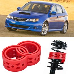 2pcs Super Power Rear Car Auto parts Shock Absorber Spring Bumper Power Cushion Buffer Special For Subaru Impreza Free Shipping