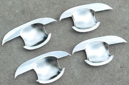 For 2013 2014 2015 Ford ESCAPE Kuga ABS Chrome Door Handle Insert Door Handle bowl Car Styling Accessories 4 pieces/Set