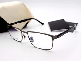 2017 Hot Famous Glasses Designer Men's Business Fashion Four-color Glasses Frame FERRAN Luxury Pure Titanium Eyeglasses Frame