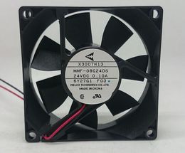Wholesale: original 80*80*25 24V 0.10A MMF-08G24DS 2 wire inverter cooling fan