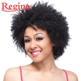 Perruques Synthétiques En Gros Court Pour Les Femmes Noires Perruques Pas Cher Pour Les Femmes Noires Résistant à La Chaleur Pixie Cut Aucun Perruques