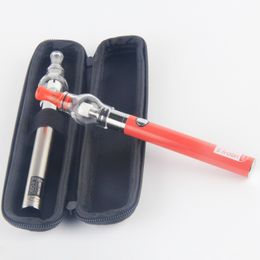 510 Dab Attachment Glass Globe Wax Atomizer Vape Pens Starter Kits UGO V II eGo Micro USB Pass Through Vaporizer e cigs