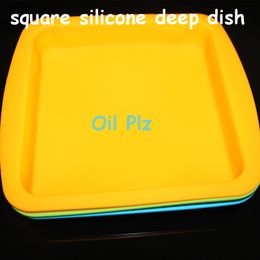 boxes DHL wholesale Nonstick durable temperature resist tray dish fruit cake trays food silicone tray
