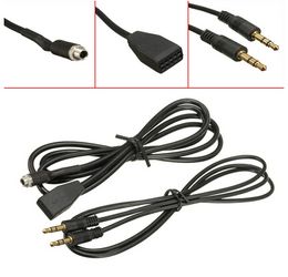 Car Music Stereo AUX Cable Replace CD Changer 3.5mm Female Socket OEM Style for BMW E46 98-06