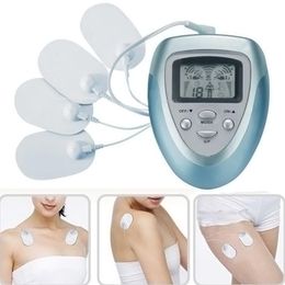2017 New 4 Pads Full Body Massager Electric Slim Pulse Muscle Relax Fat Burner Health Care