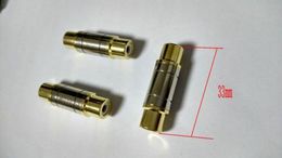 4pcs high quality brass RCA Coupler Female to Female Audio Video Connector