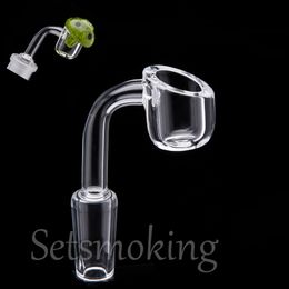 4mm thick club banger domeless quartz nail Smoking Accessories 10mm 14mm 18mm male female 90 angle 100% real r Nails Retail