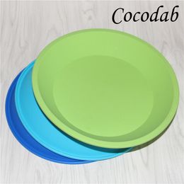 silicon deep dish round silicone pan 8 food grade silicone container concentrate oil bho round silicone tray pan free dhl