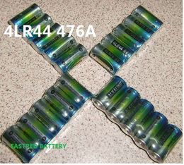 4000pcs 4LR44 476A L1325 A28 6V Alkaline battery+ 400blister cards LR44 button cell 1.5v+1000PCS 23A 12v Batteries