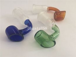 10pcs/lot Coloured glass bowl 14mm 18mm deep female male bong glass slide bowl for tobacco glass water pipe glass jiont use