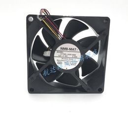 Original NMB-MAT 3110EL-04W-M66 8025 12V 0.36A 4 wire case cooling equipment fan