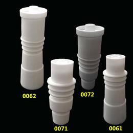 14mm 18mm domeless ceramic nails with malefemale joint for 16mm 20mm enail coil domeless nail glass bongs vs gr2 titanium nail