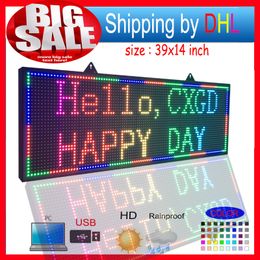 Outdoor P10 SMD LED signs/ Support computer USB programmablefor full Colour led display