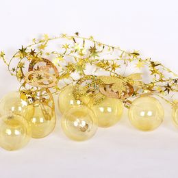 2M Christmas Balls Baubles outdoor christmas decorations christmas Tree Hanging balls christmas Ornaments Wedding Décor party decorations