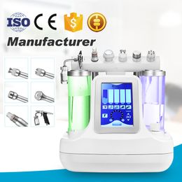 6 IN 1 Small Bubble facial Machine Water Dermabrasion Facial Care Deep Cleaning Microdermabrasion Skin Rejuvenation Peeling Equipment