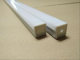 2.5m/pcs 60pcs/lot LED Bar light housing Hot Selling Item Anodized Silver Aluminium Profile for LED strips