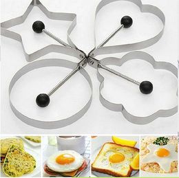 Stainless Steel Fried Egg Shaper Ring Pancake Mould Mould Cooking Kitchen Tools #R91