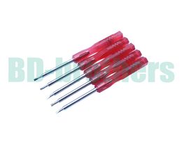 Good Qulity Mini 1.5 Slotted Red Dedicated Precision Opening Screwdrivers Tools for i Phone Phone Repair 300pcs/lot