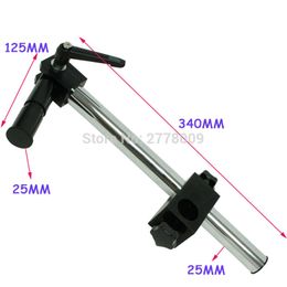 Freeshipping Dia Diameter 25mm Heavy Duty Multi-axis Adjustable Metal Arm Support for Video Industry Microscope Table Stand Part Holder