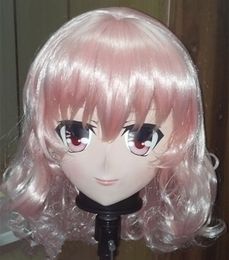 Top Quality Handmade Female Silicone Rubber Full Face KIG Mask Cosplay Kigurumi Anime Masks Crossdresser Doll Role Play