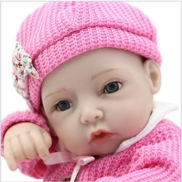 Style 28 CM Girl Baby Doll 10 Inch Full Soft Vinyl Body Reborn Alive Babies Dolls Kids Birthday Xmas Gift