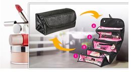 Wholesale-TV selling products Cosmetic Roll-N-Go Cosmetic Bag large capacity Multifunctional Storage package free shipping