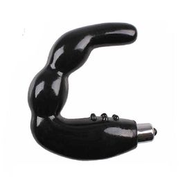 Vibrators Male C / U Type Anal Plug G-Spot Stimulation Prostate Massage Vibrator Massager #R92