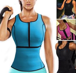 Body Shaper Women Slimming Vest Thermo Neoprene Waist Trainer Neoprene Sauna Vest Adjustable Waist Trainer Body Shaper Chaleco Moldeador De Cuerpo