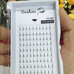 Eyelashes Beauty 4D Eyelash Extension Premade Fans Volume Eyelash C,D curls, can customized logo and package