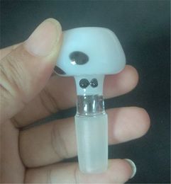 Colourful mushroom style glass bong bowls 14mm 18mm male female 4 joint size mushroom bowl glass water pipes bowls