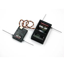 DM9F spektrum receivers JR DMSS 9CH Receiver with DM9FS satellites For XG8,XG6,XG7,XG11 Free Shipping