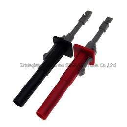 TL22380 Professional full insulation quick test hook with 4mm banana socket/plug,Insulation Piercing Clip,CATIII 1000V /MAX. 10A