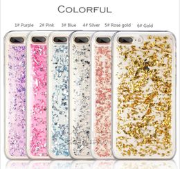 For iPhone X Bling Bling Case Colorful Soft TPU Glitter Crystal Case For iPhone 6S Plus and For iphone 7 8 8 Plus with OPP Package