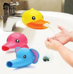 1 pc Lovely Cartoon Faucet Extender For Kid Children Kid Hand Washing in Bathroom Sink Accessories