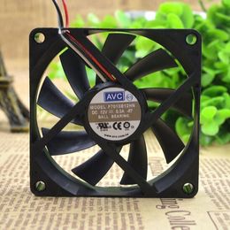 Genuine AVC F7015B12HN 7CM 12V 0.3A 70*70*15 CPU 3 wire cooling fan