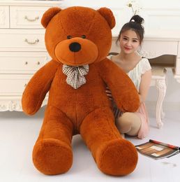 Big Sale giant teddy bear 160cm 180cm 200cm life size large huge big plush stuffed toy dolls girl birthday valentine gift