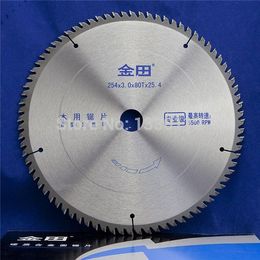 10" 254mm diameter 80 teeth tools for woodworking cutting circular saw blade cutting wood solid bar rod free shipping